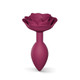 Love To Love Open Roses Anal Plug Medium Plum Star - view 3