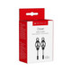 Me You Us Clover Nipple Clamps Black - view 2