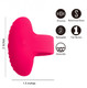 Ruby Rechargeable Vibrating Ring - view 3