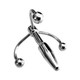 Rouge Stainless Steel Crown Penis Plug In Clamshell - view 2