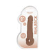 Real Rock Penis Extender With Rings - 9" - 22 Cm - Mocha - view 2