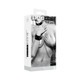 Ouch Bond Leather Collar Cuffs Leash Blk - view 2