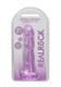 Realrock Non Realistic Dildo W Suction Cup 7in Purple - view 3