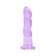 Realrock Non Realistic Dildo W Suction Cup 7in Purple - view 7