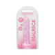 Shots Realrock Crystal Clear Non Realistic 7" Dildo - Pink - view 2