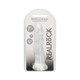 Realrock Non Realistic Dildo W Suction Cup 7in Transparent - view 6