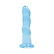 Realrock Crystal Clear Non-realistic Dildo With Suction Cup 7 In. Blue - view 7