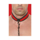 Ouch Neoprene Collar W/leash Red - view 4