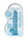 Realrock 7in Realistic Dildo W/ Balls Blue - view 3