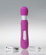 Mini Magic Rechargeable Wand Massager Pink Silicone Best Adult Toys