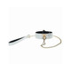 Ouch! Florence Collection Collar With Leash White - view 2
