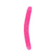 Realrock Glow In The Dark Double Dong 12 In. Dual-ended Dildo Neon Pink - view 2