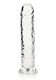 Realrock Straight Realistic 8 In Dildo Transparent