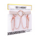 Sex & Mischief Peaches 'n CreaMe Collar with Nipple Clamps - view 2