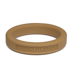 Classic 1.75 (44 mm) Silicone Med. Stretch Penis Ring Gold