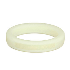 Classic 1.75 (44 mm) Silicone Med. Stretch Penis Ring Glow In The Dark