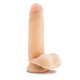 Au Naturel 7 inches Sensa Feel Dildo Beige by Blush - view 3