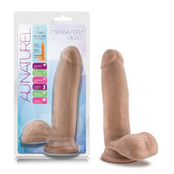 Au Naturel 7 inches Sensa Feel Dildo Latin by Blush