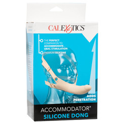 Accommodator Silicone Dong Ivory by California Exotic Novelties