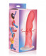 Curve Toys Simply Sweet 7" Wavy Silicone Dildo - Pink/white - view 2