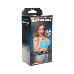 Signature Strokers - Natasha Nice - Ultraskyn Male Stroker Vanilla by Doc Johnson