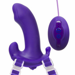 Mood Strapping Purple Waterproof Vibrator