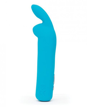 Happy Rabbit Rechargeable Bullet Blue by LoveHoney