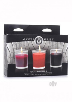 Flame Drippers Candle Set Designed for Wax Play by Master Series