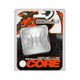 Oxballs Core Grip Squeeze Testicle Stretcher - Clear Ice - view 3