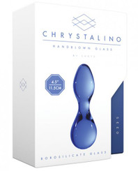 Chrystalino Seed Blue Glass Wand by Shots Chrystalino