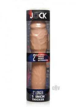 Jock Extra Thick Penis Extension Sleeve 2in Light