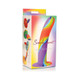 Curve Toys Simply Sweet Rainbow Silicone Dildo - view 2
