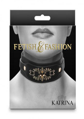 Fetish Fashion Katrina Collar Blk/gld