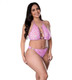 Daisy Halter Bra & Panty Set Daisy 2xl - view 3