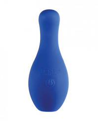 Striker The Bowling Pin Vibrator - Blue