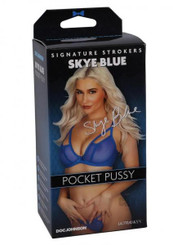 Signature Strokers Skye Blue Ultraskyn Male Stroker Beige