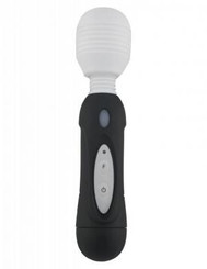 Mystic Wand Battery Operated Black Silicone Massager