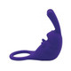 Natalie's Toy Box The Penis Hopper Erection Ring & Bullet Vibrator - Purple - view 2