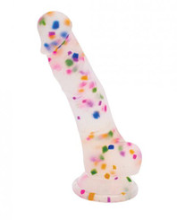 Natalie's Toy Box Penis-a-palooza Confetti Silicone Suction Dildo