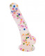 Natalie's Toy Box Penis-a-palooza Confetti Silicone Suction Dildo