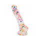 Natalie's Toy Box Penis-a-palooza Confetti Silicone Suction Dildo - view 2