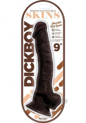 Dickboy Skins Dildo 9 In. Chocolate Lovers