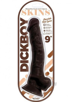 Shaftboy Skins Dildo 9 In. Chocolate Lovers