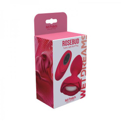 Rose Bud Tushy Light-up Silicone Butt Plug