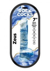 Rock Dildos Zeus Marble Silicone Dildo 7 In.