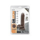 Dr. Skin Dr. Daniel Dildo With Suction Cup Silicone 6 In. Chocolate - view 2