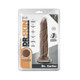 Dr. Skin Dr. Carter Dong With Suction Cup Silicone 7 In. Chocolate - view 5