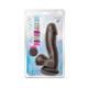 Au Naturel Troy Dildo 6 In. Chocolate - view 2