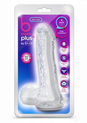 B Yours Plus Ram 'n' Jam Dildo Clear