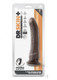 Dr Skin Plus Posable Dildo 9 Chocolate